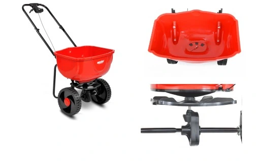 Siewnik rozsiewacz nasion nawozu soli piasku 27L