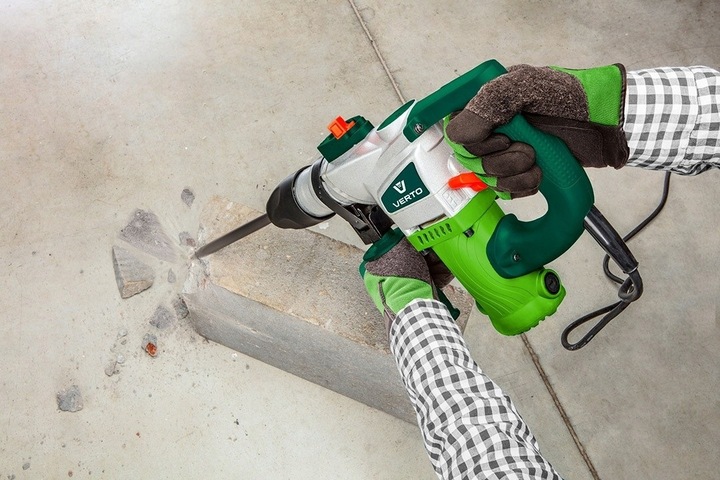 Młot udarowy SDS Plus sieciowe Verto 3,5 J 900 W 230 V