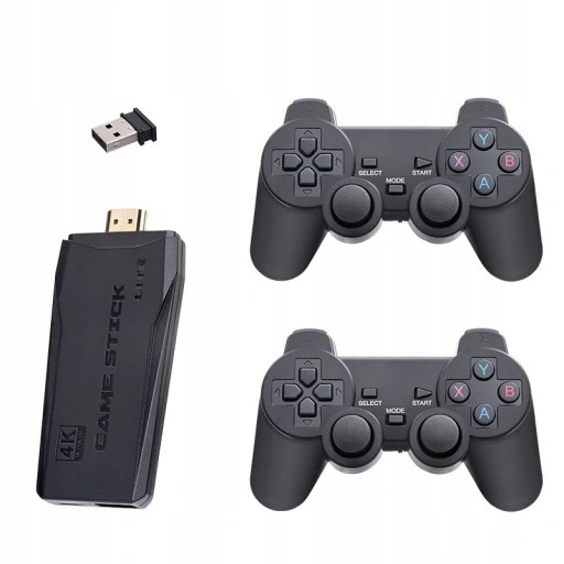 KONSOLA RETRO GRA TELEWIZYJNA BEZPRZEWODOWE 2 PADY 10000 GIER EMULATOR