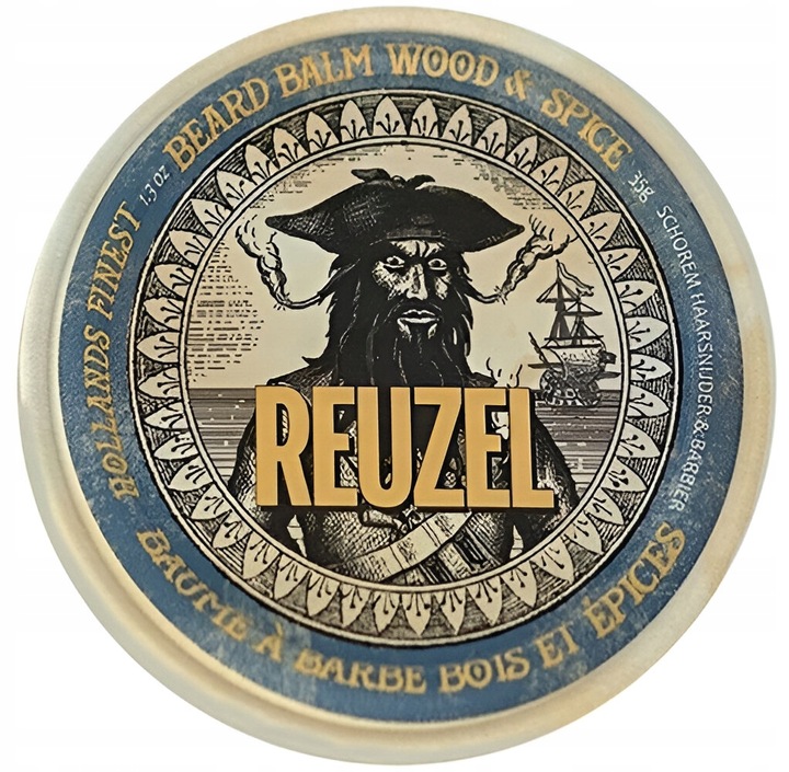 Balsam do brody Reuzel Wood & Spice Nawilżający z Masłem Shea 35g