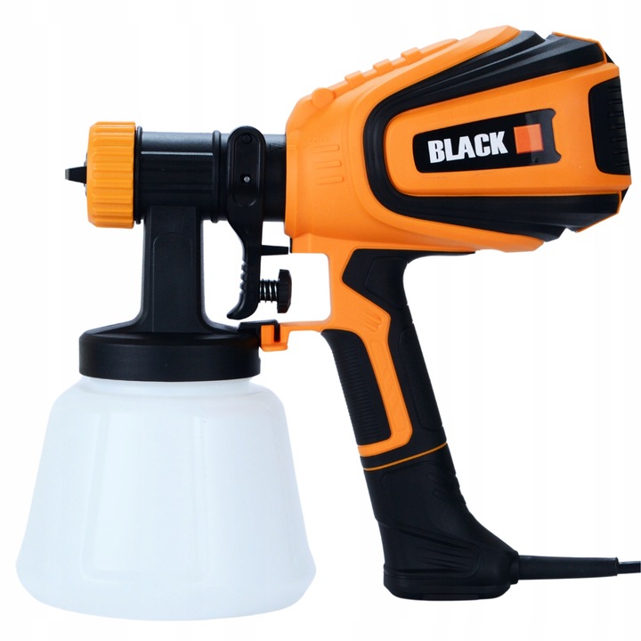 PISTOLET AGREGAT MALARSKI DO MALOWANIA ŚCIAN 700W 4 DYSZ 1200 ML DUŻY