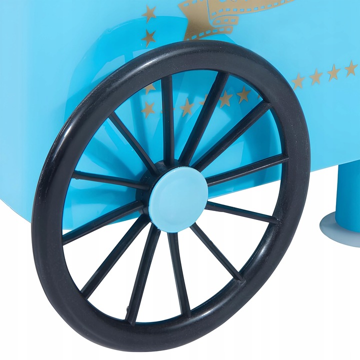 MASZYNA DO WATY CUKROWEJ DOMOWA WATA CUKROWA MASZYNKA WÓZEK + PATYCZKI