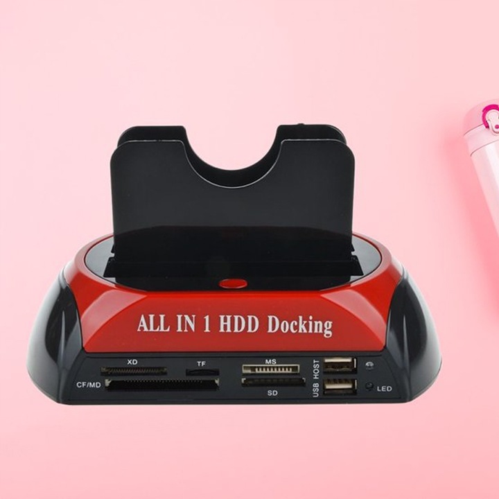 STACJA DOKUJĄCA DO DYSKÓW SATA 2.5' 3.5' IDE HDD SSD USB 3.0 KOPIA ZAPASOWA