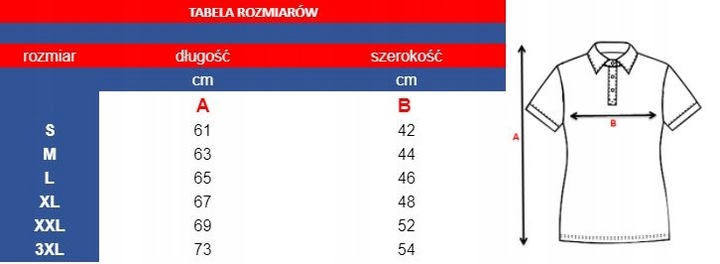 Koszulka polo damska błękitna roz.M