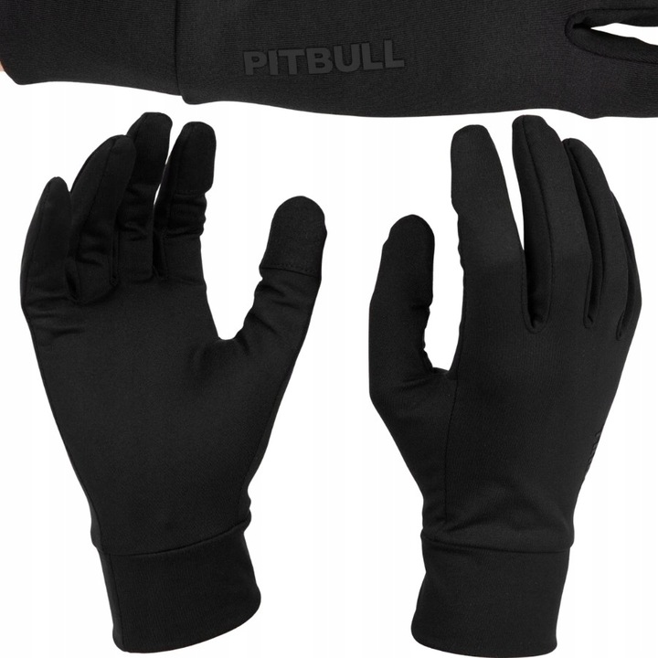 RĘKAWICZKI MĘSKIE PIT BULL ZIMOWE SPORTOWE DO TELEFONU PITBULL