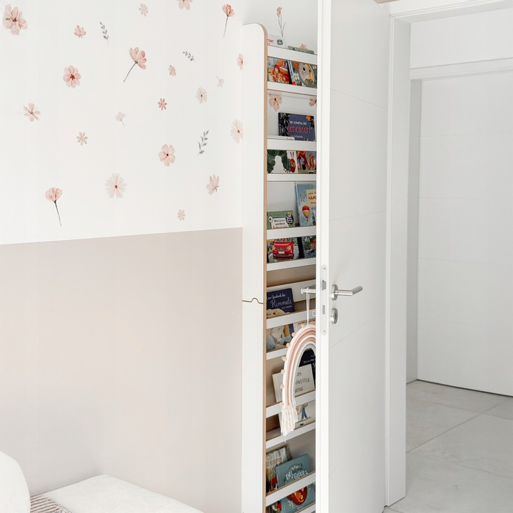 MAMOI Naścienna półka na książki, regał dla dzieci