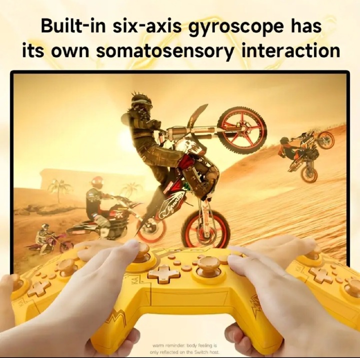 Bezprzewodowy Joystick Pad Bluetooth LED Switch PC Android iOS Steam Deck