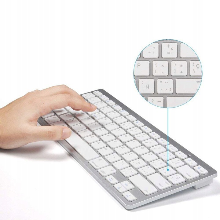 KLAWIATURA BEZPRZEWODOWA BLUETOOTH ANDROID iOS