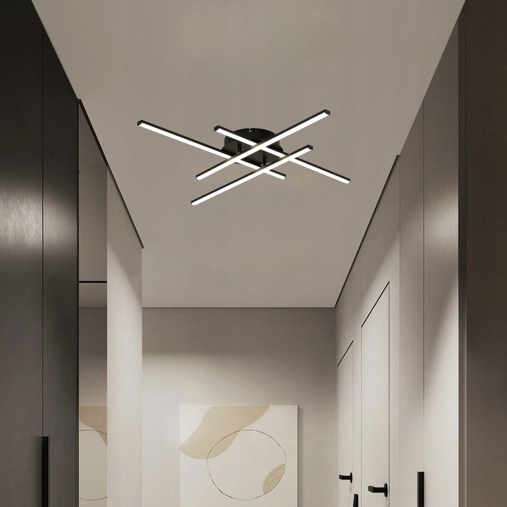 Lampa sufitowa LED Wisząca regulowana 30W żyrandol Plafon WOBAKO