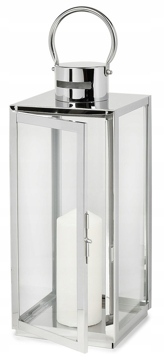 LATARNIA LAMPION LATARENKA ŚWIECZNIK OGRODOWY ZNICZ NAGROBNY 77cm XXL