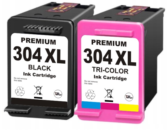 Tusze do HP 304 XL Deskjet 2600 2620 2630 3720 3732 ENVY 5010 5020 5052