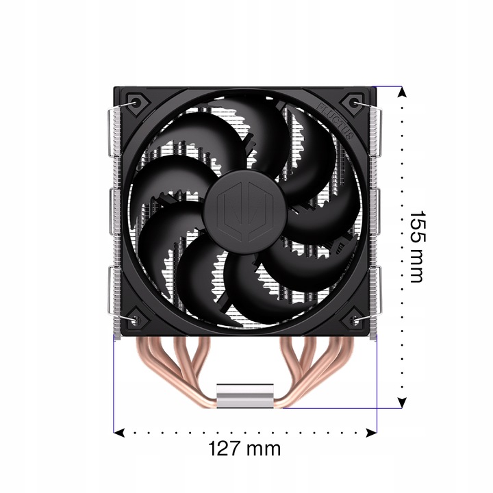Chłodzenie procesora powietrzem ENDORFY Fera 5 Dual Fan, 2x120mm, TDP 220W