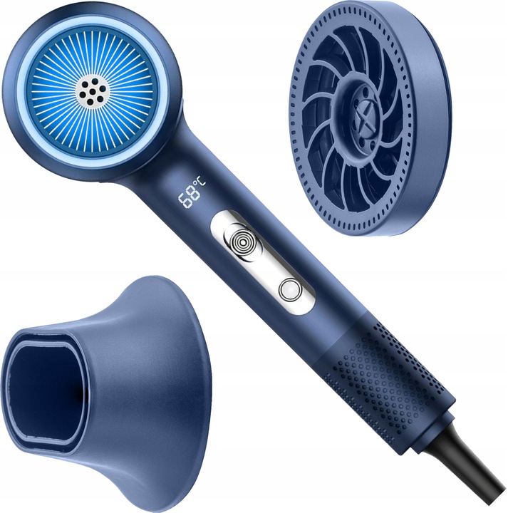 SUSZARKA DO WŁOSÓW z Jonizacją MOCNA Koncentrator Zimny Nawiew TRYB