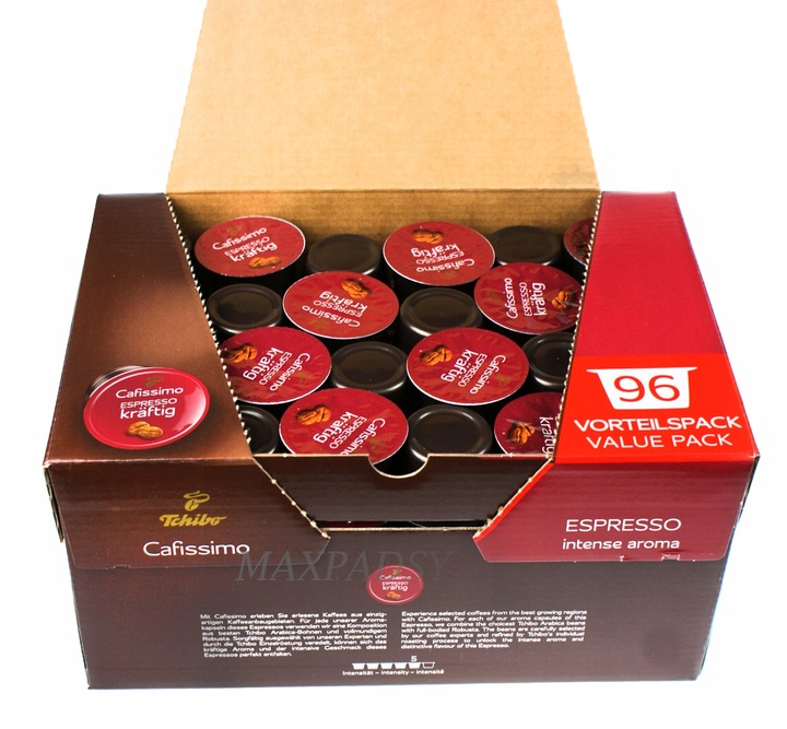 TCHIBO CAFISSIMO PROFESSIONAL KRAFTIG 96 kapsułki