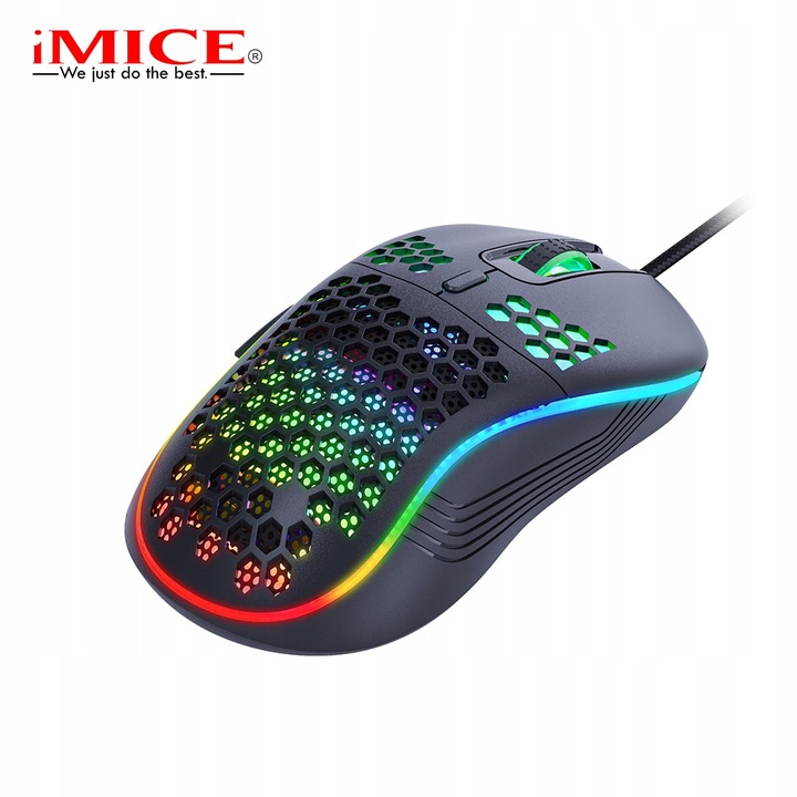 Myszka Gamingowa iMICE T98 7200 DPI RGB Flagowiec