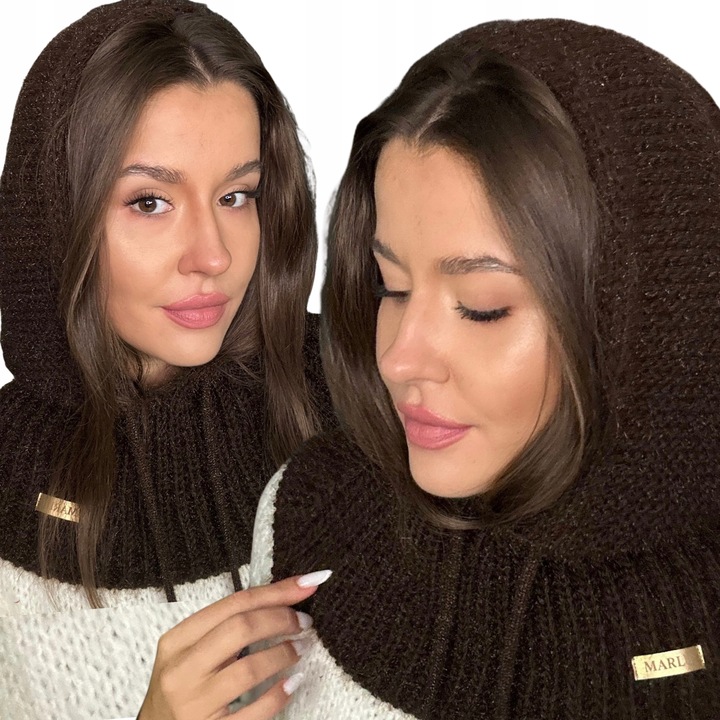 BALACLAVA CZAPKA KAPTUR KOMINIARKA GOLF UNISEKS MIĘKKI CIEPŁY MODNY K