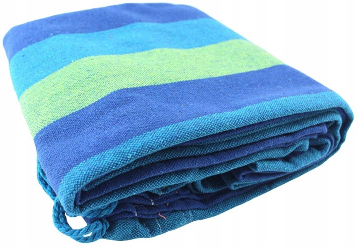 DUŻY MOCNY XXL HAMAK 1-OSOBOWY 200x80 200kg