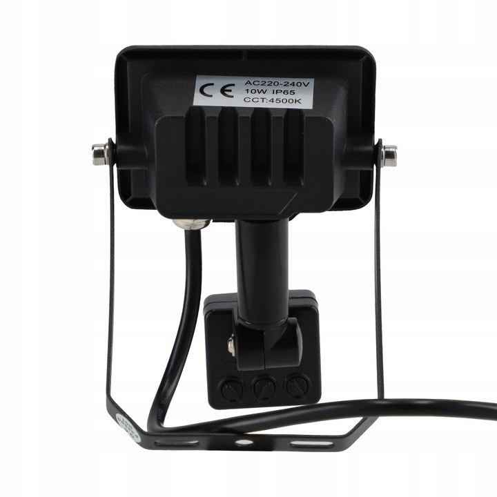 Naświetlacz LED SLIM 10W halogen z CZUJNIK RUCHU i zmierzchu reflektor