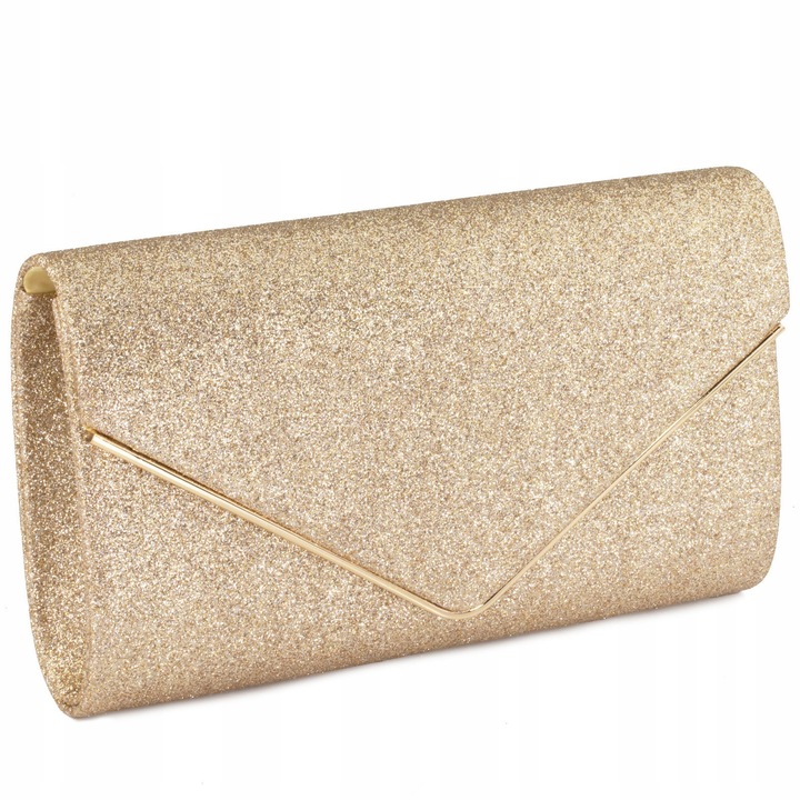 TOREBKA WIECZOROWA damska KOPERTÓWKA WIZYTOWA elegancka BROKAT mała