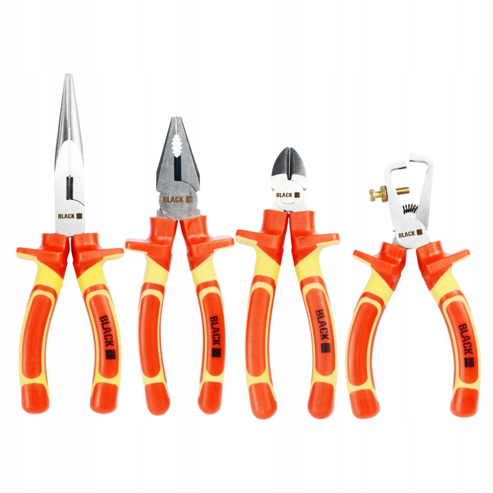 MEGA ZESTAW NARZĘDZI I WKRĘTAKÓW DLA ELEKTRYKA IZOLOWANE 1000V 11EL