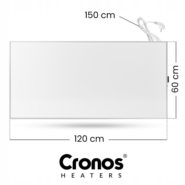 GRZEJNIK NA PODCZERWIEŃ PANEL PROMIENNIK IR 770W