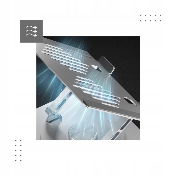 Podstawka Obrotowa Mark Adler STOLIK pod laptopa Stand 3.2 360 stopni