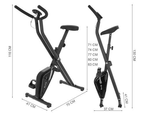 Rowerek Stacjonarny Rower Treningowy Składany