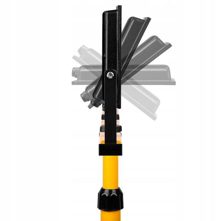 ZESTAW HALOGEN naświetlacz 2x 50W 4500K LAMPA LED STATYW budowlany