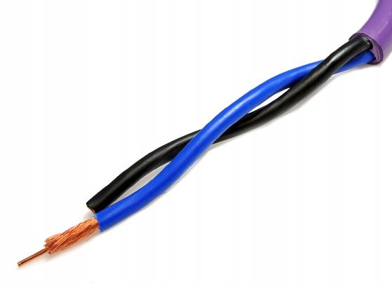 KABEL GŁOŚNIKOWY CU OFC 4N 2x2,5mm2 MELODIKA MDC2250 PURPLE RAIN 1mb