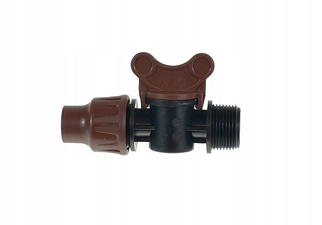 Linia kroplująca 50m z kompensacją ciśnienia zestaw PREMIUM seria BRĄZ