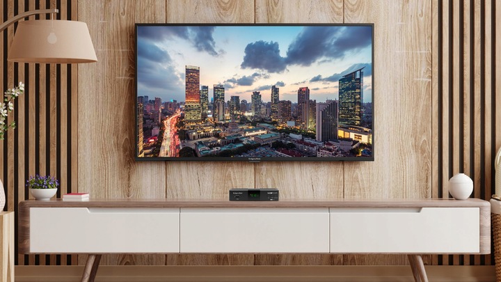 Tuner DVB-T2 H.265 HEVC Kruger&Matz HDMI SCART PVR EPG USB dekoder