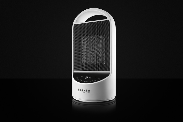 Termowentylator CERAMICZNY Grzejnik elektryczny Farelka TERMOSTAT LCD