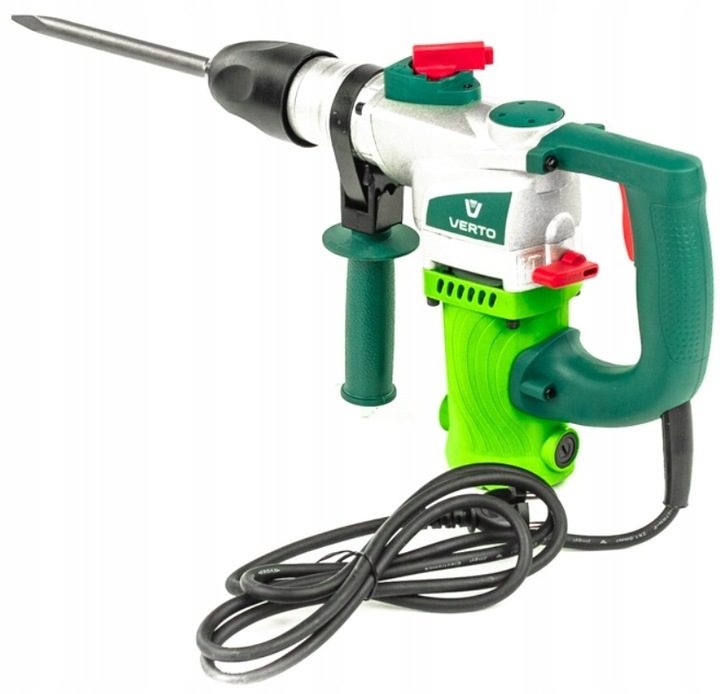 Młot udarowy SDS Plus sieciowe Verto 3,5 J 900 W 230 V