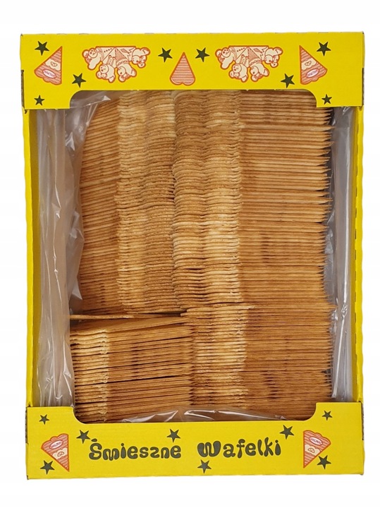 Walmag Wafle do lodów Misie 1 kg