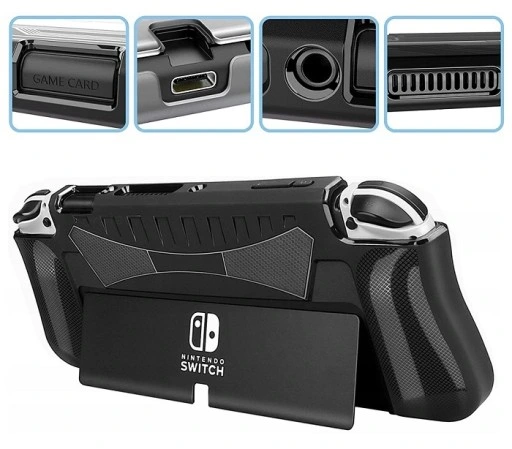Etui do Nintendo Switch Oled 7.0 karbon czarne