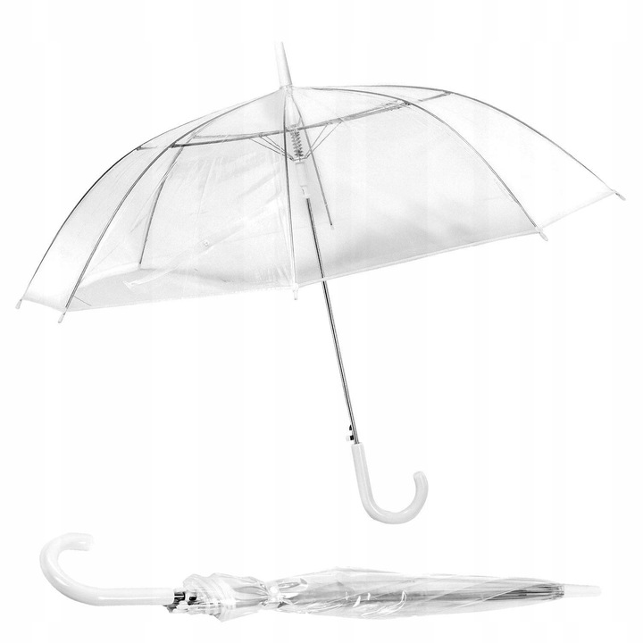 H&F | Parasol Przezroczysty Duży XXL Ø 108 cm