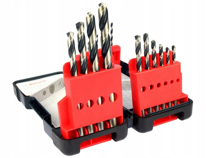 ZESTAW 18 wierteł do stali BOSCH HSS POINTTEQ