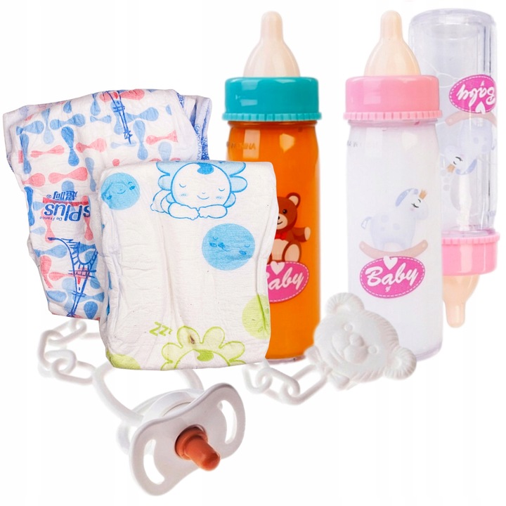 Lalka Bobas JAK ŻYWA INTERAKTYWNA REALISTYCZNA mówi i śpiewa ZESTAW XXL