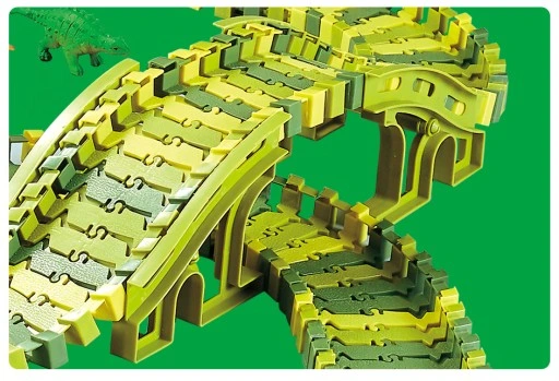 DINOZAURY TOR WYŚCIGOWY ZESTAW DINO 271EL 3,6M XXL