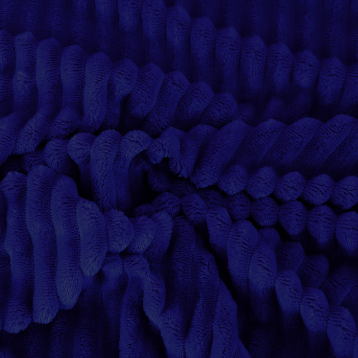 GRUBY KOC WYTŁACZANY PASKI 160x200cm PLED NARZUTA KOLOR DO WYBORU