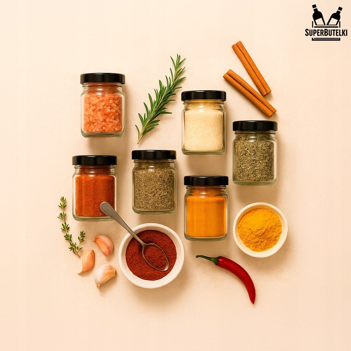 10x Słoik szklany 130 ml na MIÓD PRZETWORY DŻEM KONFITURY MUSY +