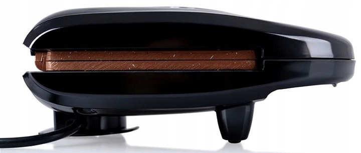 OPIEKACZ CERAMICZNY TOSTER 750W Czarny 2 KANAPKI NIEPRZYWIERAJĄCA