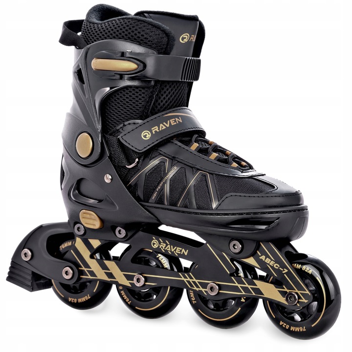 Rolki Regulowane RAVEN Expert Gold 40-43 Kauczuk