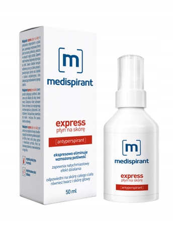 Medispirant Express Płyn Na Skórę Nadmierna Potliwość 50ml