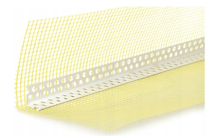 NAROŻNIK PCV Z SIATKĄ 10x10 2,5 MB komplet 25 sztuk