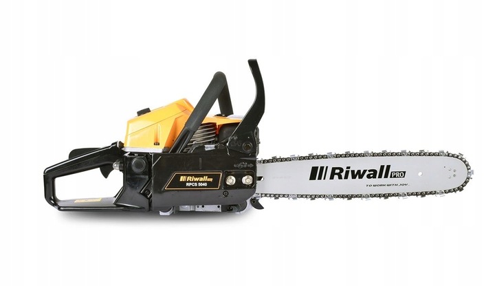 PIŁA SPALINOWA PILARKA ŁAŃCUCHOWA RIWALL RPCS 5140 WERSJA