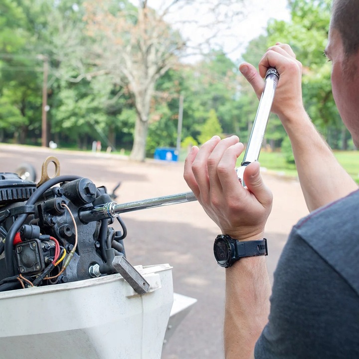 Klucz Dynamometryczny z Blokadą Blokada 1/2 " 42-210nm Dwukierunkowy z