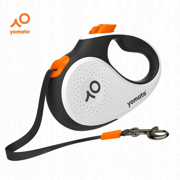 MAŁY PIES do 15 KG - LEKKA SMYCZ dla PSA / AUTOMATYCZNA MOCNA TAŚMA ZWIJANA