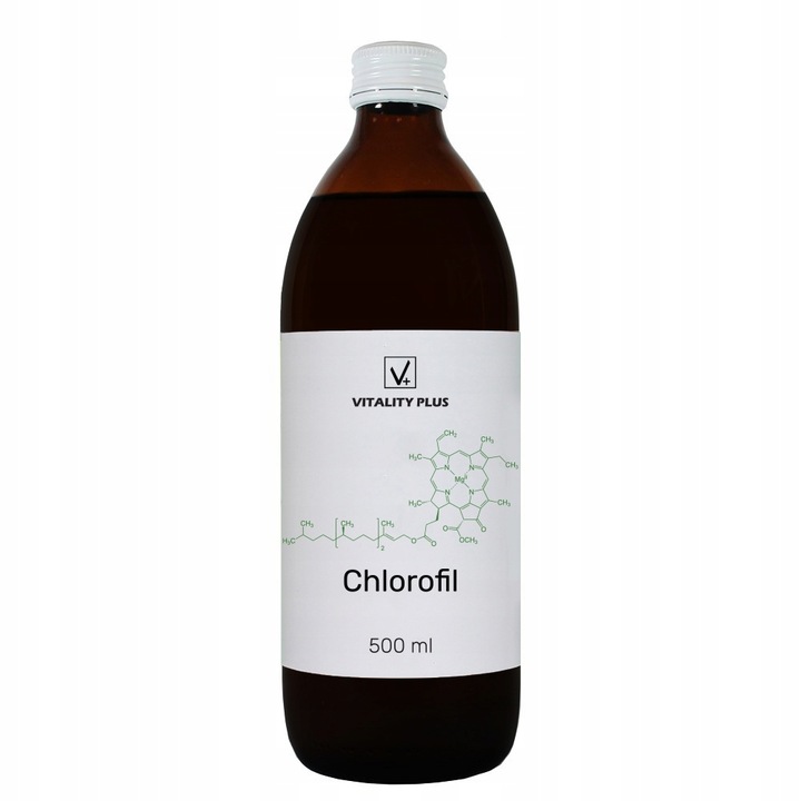 Chlorofil w Płynie Naturalny - 500ml - Oczyszczanie Odkwaszanie Detox