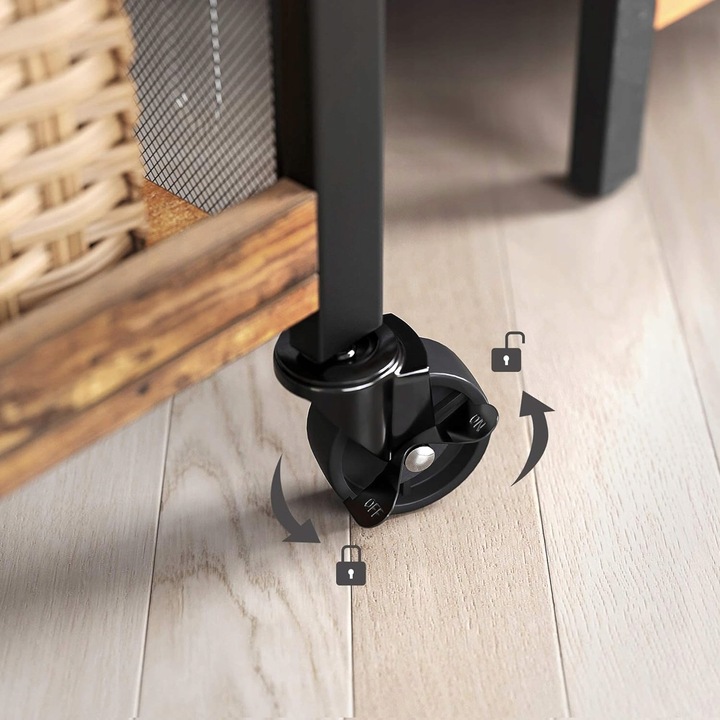 WÓZEK DO SERWOWANIA regał kuchenny NA KÓŁKACH BAREK wyspa 66x26x85